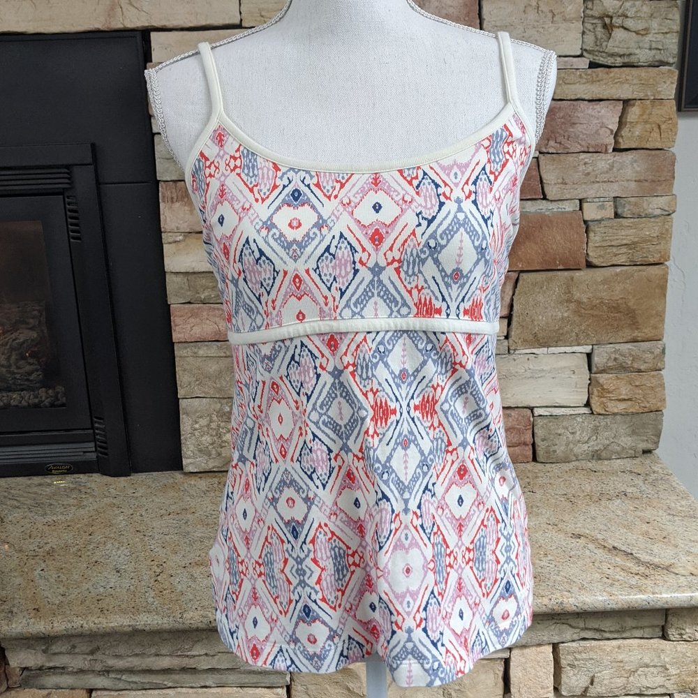 Patagonia Organic Yoga Tank Top With Built-in Bra